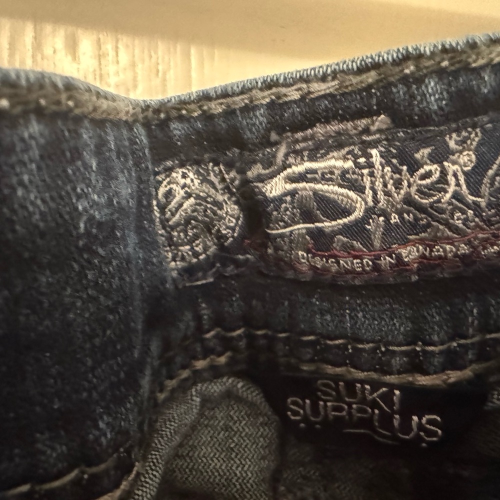 Silver Jeans Co. Suki Surplus Black Label Bootcut Jeans 28x32 - Picture 3 of 7